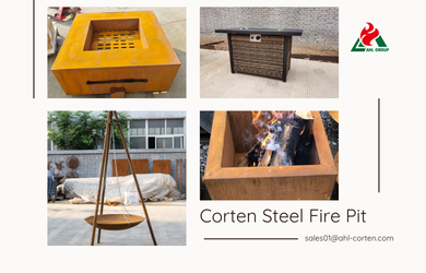 Corten Steel Fire Pits